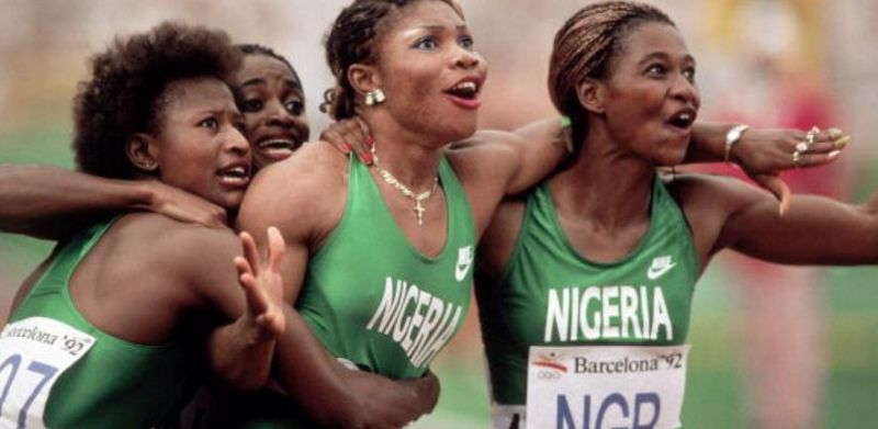 Nigeria women relay